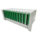 19" MPO Patch panel, 144 SC/APC, 12 metal cassettes, equipped with connectors and pigtails