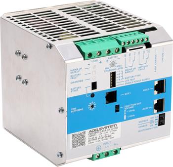 ADEL System CBI2801224A, Průmyslový zálohovaný zdroj 12V+24V/15A+10A, 280W