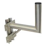 Antenna holder 25/30cm with bracket and strut, (for mast 25-89mm), tube 60/2mm, Heat