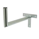 Antenna holder 50cm with cross, tube 42/2mm, Galva zinc