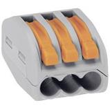 Clamp WAGO 222-413 3 x 2.5 with lever