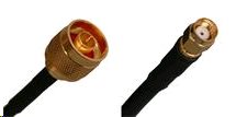 Connection cable RSMA male-N male, 5 m