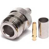 Connector N female for H155, crimp