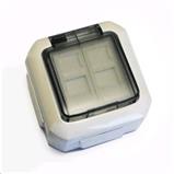 DATACOM Data socket UTP CAT6 2xRJ45 on plaster 45st. white