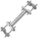 Discharge arm 35cm STA, (for mast 30-135mm), zinc Heat
