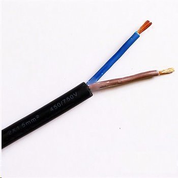 Dual power supply line 2x1.5mm H07RN-F, UV resistant