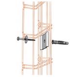 DZM 7 riser holder for MERKUR 2 gutter