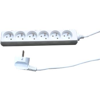 Extension cable 230V/2m-6 sockets