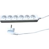 Extension cable 230V/2m-6 sockets