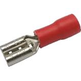 Faston socket with 6.3 mm insulation for cable 0.5-1.5 mm^2