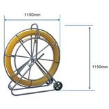 Fiberglass stretching pen in stand 9 mm-200 m
