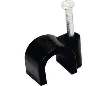 Kabelová příchytka průměr 3-4mm, černá