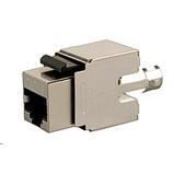 Keystone solarix CAT6 STP RJ45, black