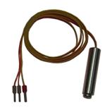Metal temperature sensor for GS300 DIN and IQSD, length 10m