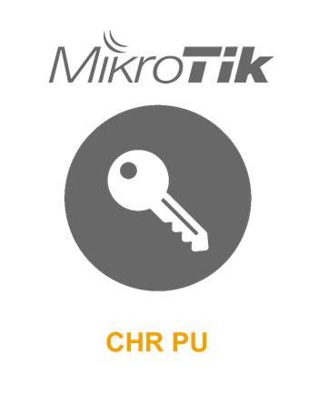 MikroTik Cloud Hosted Router CHR PU license (unlimited)