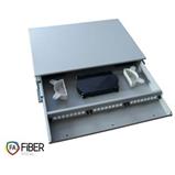 Optical bath, 19", 24x SC simplex, extendable, 1.5U