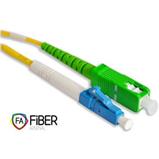 Optical patchcord, 9/125, SC/APC-LC/PC, SM, simplex, 10m