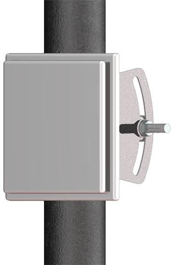 Panel antenna 13 dBi for 5 GHz band, with holder, V: 25 °, H: 25 °