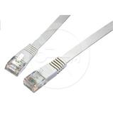Patch cable flat CAT5E UTP LSOH 10m gray