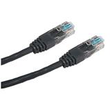 Patch cord UTP CAT5E 0.25m black