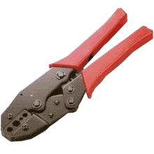 Pliers for coax connectors for RG-58/59/62 cable