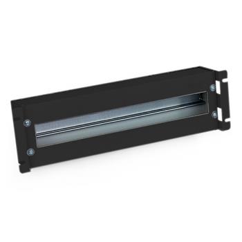 POUŽITÉ: Jističová lišta Triton 19“ 3U s krytem černá