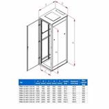 RACK Triton, 19", 42U, 600x1200mm, stand-RMA-42-A62-CAX-A1