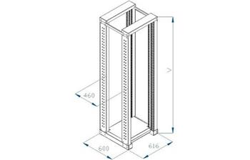 RACK Triton , 19", stojan 32U, 600x600mm