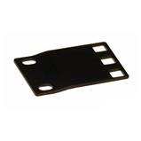 Reduction from 19" to 21", 2U, RAL9005, 1pc