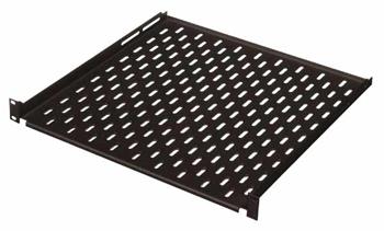 Shelf with perforation, 19", 450mm