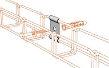 Side holder DZM 12 for MERKUR 2 gutter