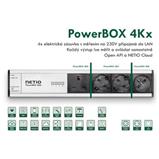 Smart sockets NETIO PowerBOX 4KE