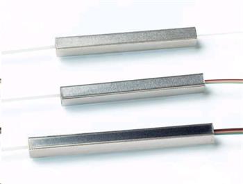 Splitter PLC 1x2, SM, IN/OUT 250um, G.657A1 without connectors (4x4x40mm)