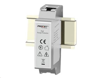 Surge protection PROCET PT-PR01G-DIN, mounting on DIN, PoE up to 100W