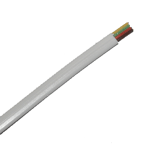 Telephone cable 4 cores-100m, black