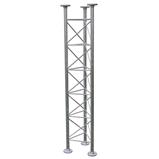 Three-sided lattice mast, dia. 42 mm, 2 meters