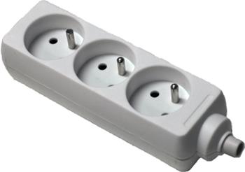 Triple socket 230V for cable