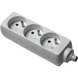 Triple socket 230V for cable