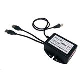 Tycon System TP-DCDC-2USB-48, passive POE Power Injector, 48V/0.25A, 12W with USB